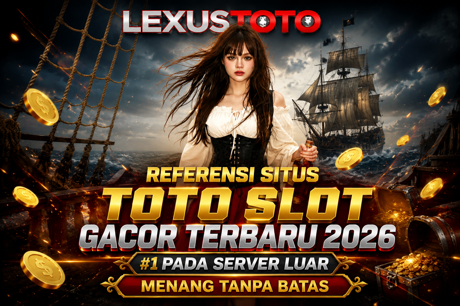 LEXUSTOTO ♨️ Riffyn Referensi Situs Toto Slot Gacor Terbaru 2026 #1 Pada Server Luar Menang Tanpa Batas!